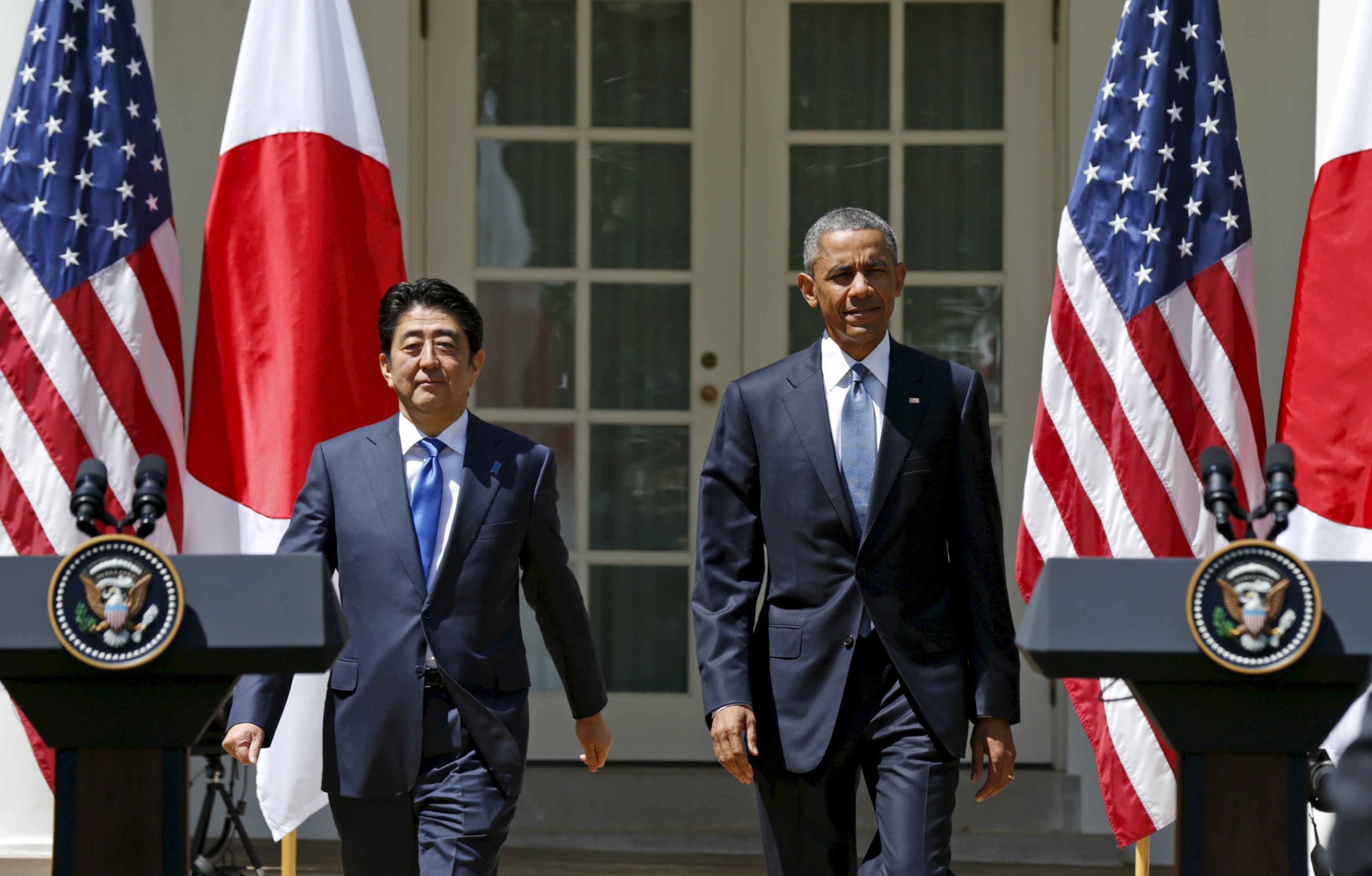 Obama no se disculpará por bomba atómica en Hiroshima - Obama-Shinzo-Abe