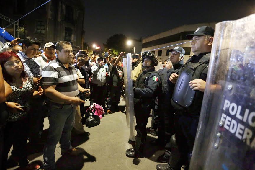 PF dialogó con CNTE para liberar Bucareli - PF-Bucareli-Quadratín3