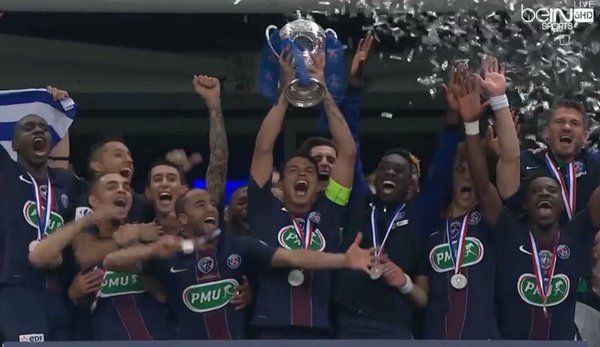 Paris Saint-Germain consigue su décimo campeonato de la Copa de Francia