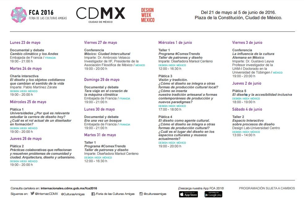 Diez cosas gratuitas para disfrutar en la Feria de las Culturas 2016 - Pabellon-CDMX