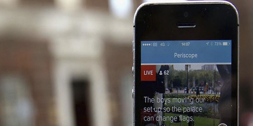 Periscope permitirá guardar transmisiones permanentemente Periscope permitirá guardar transmisiones permanentemente
