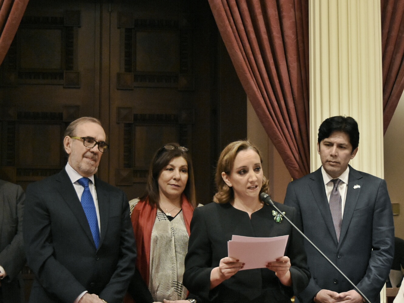 Inicia gira de trabajo de Ruiz Massieu en California - SRE-Ruiz-Massieu-California