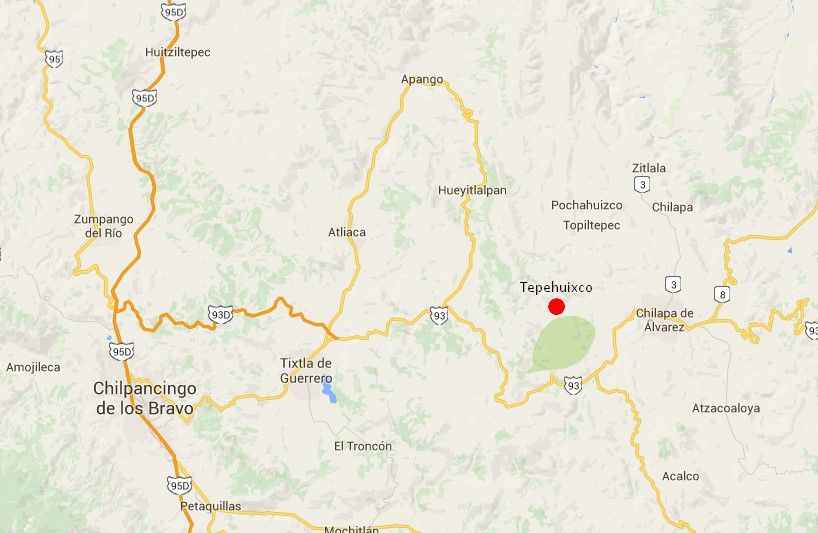 Encuentran fosas con tres cuerpos en Chilapa, Guerrero - Tepehuixco