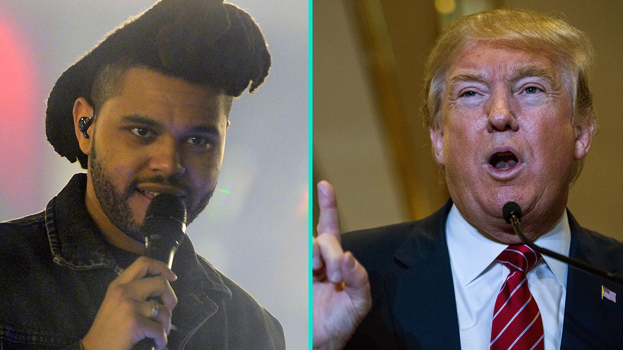 The Weeknd y Belly cancelan presentación en programa por Trump