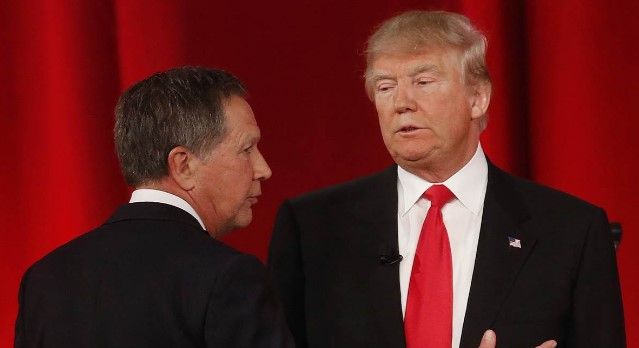 Trump, candidato republicano. Kasich fuera