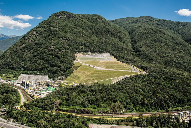 Galería: el túnel ferroviario más largo del mundo - Túnel-Suiza-Gotardo-8