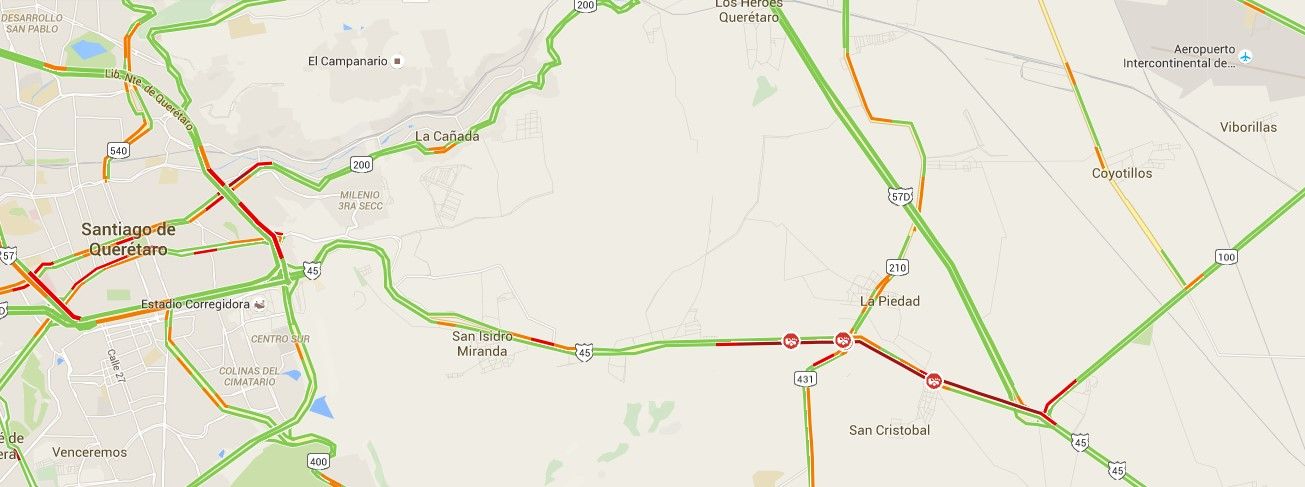 Un muerto por carambola en la Autopista México-Querétaro - accidente-Mex-Qro-10may