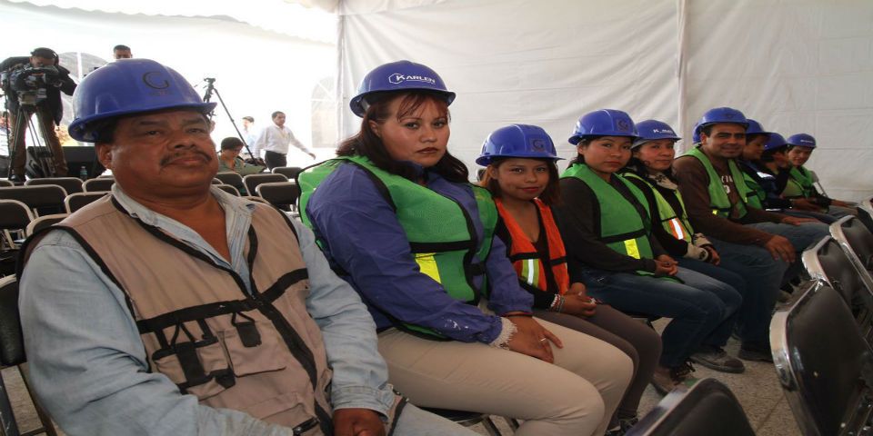 Albañiles tendrán subsidio para vivienda: Rosario Robles