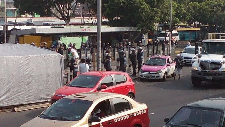 Retiran a ambulantes de La Raza - ambulantes-raza-SSP_CDMX