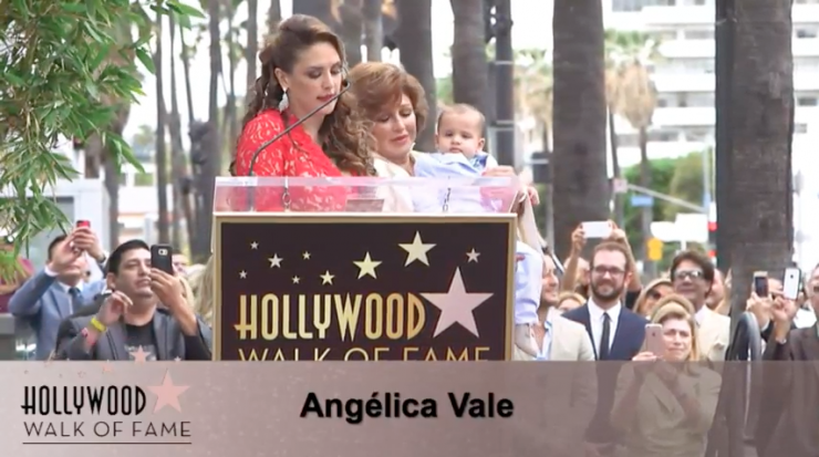 Angelica María ya tiene su estrella en el Paseo de la Fama de Hollywood - angelica-@Variety