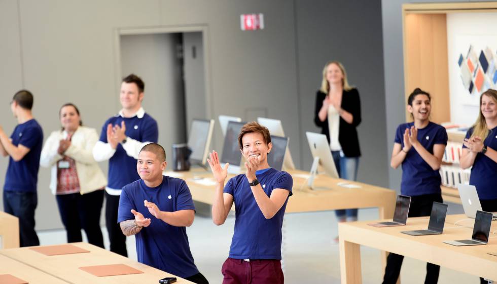 Así luce la tienda del futuro de Apple - apple-store-9-reuters