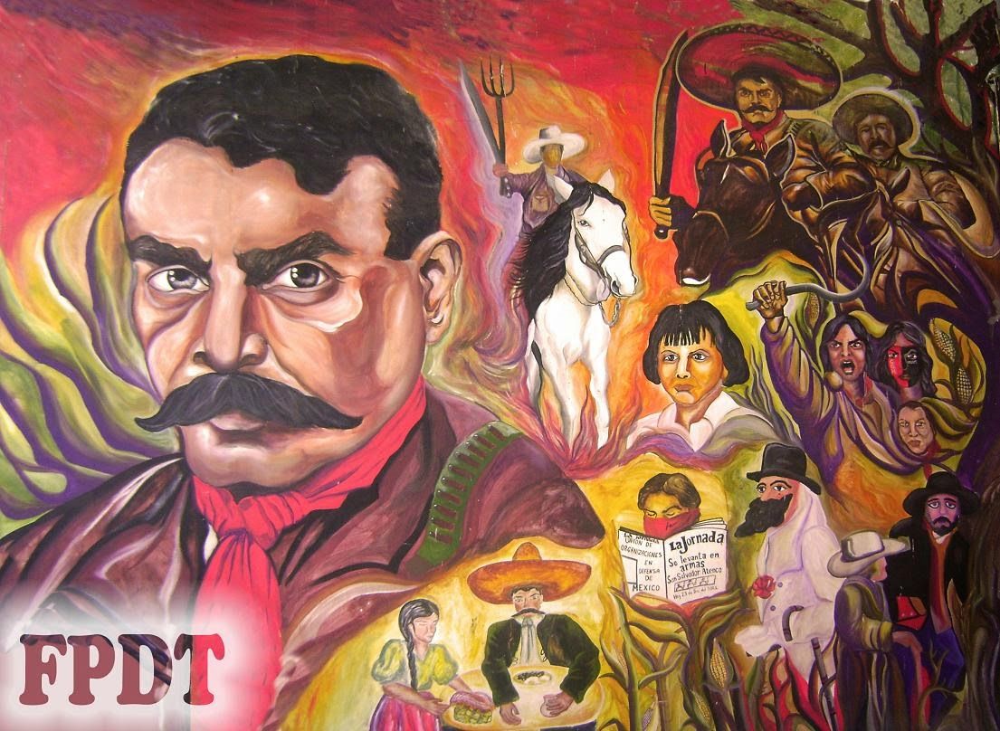 Se conmemora el décimo aniversario del altercado en Atenco - atenco-mural-sexta-Blog-Spot