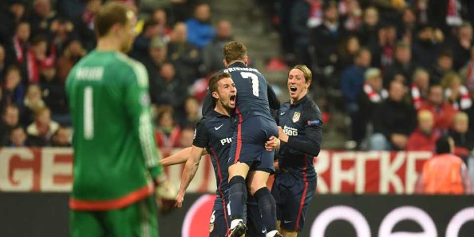 Atlético elimina al Bayern y regresa a la final de la Champions