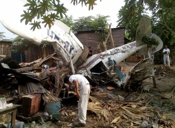 Se desploma avión pequeño sobre vivienda en Chiapas - avioneta-chiapas