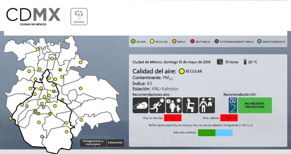Suspenden contingencia en el Valle de México