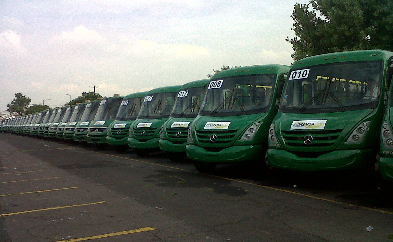 Sustituirán más de 2 mil 400 microbuses en la Ciudad de México