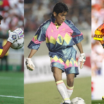 Equipo español de futbol muestra los músculos en uniforme - campos1-150x150