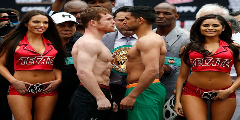 “Canelo” Álvarez y Amir Khan dan el peso para pelea del sábado