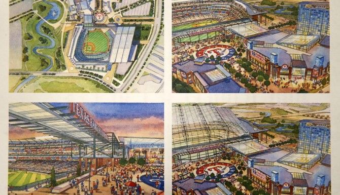 Rangers de Texas construirán estadio de mil millones de dólares - ciudad-de-arlington-670x385