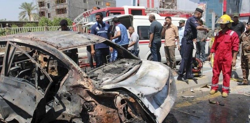 Mueren 18 peregrinos por coche bomba en Bagdad - coche-bomba-Irak-Internet2