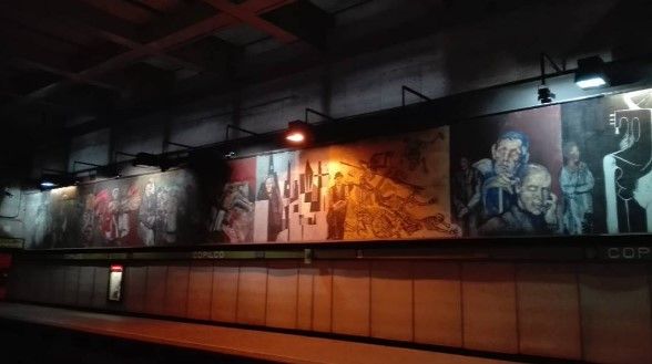 Los atractivos turísticos en el Metro de la Ciudad de México - copilco-ferfrann
