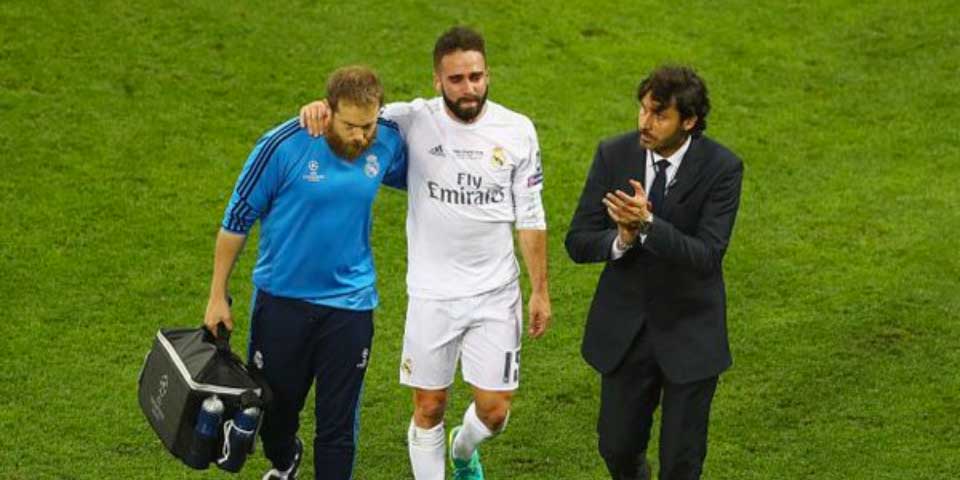 Dani Carvajal se perderá la Euro por lesión