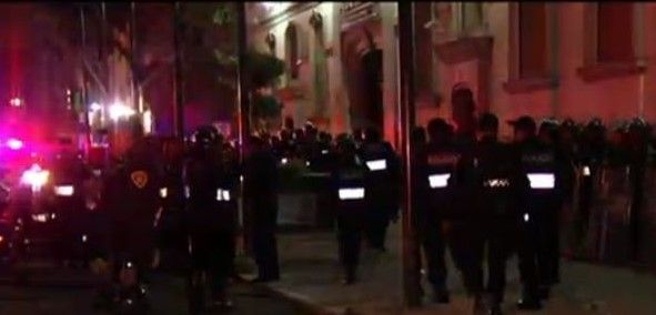 Enfrentamiento por predio en la Juárez deja 42 detenidos