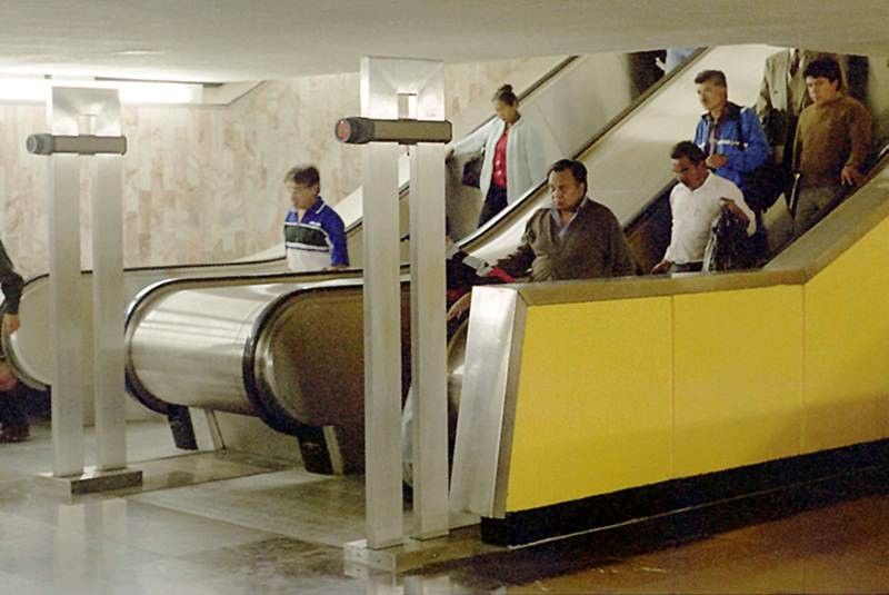 Existen 89 escaleras eléctricas del Metro que urgen ser cambiadas o reparadas