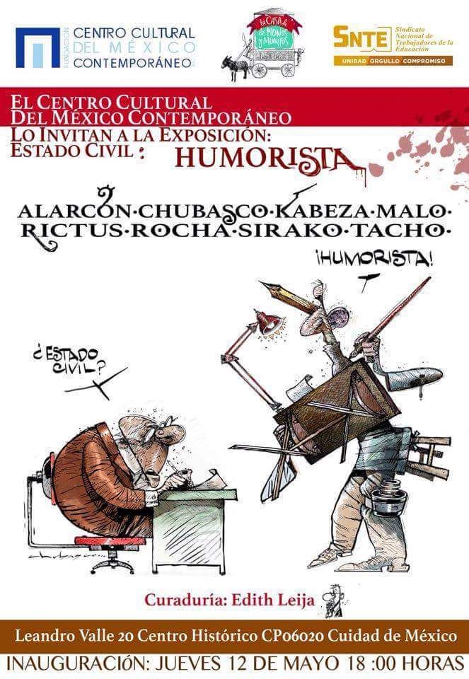 Caricaturistas inaugurarán exposición "Estado Civil: Humorista" - estado-civil-humorista