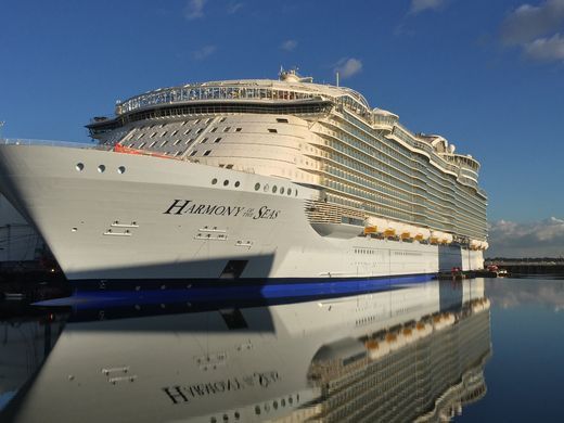 Galería: el interior del crucero más grande del mundo