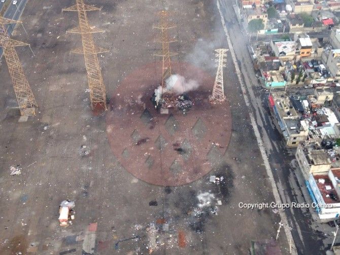 Registran incendio en Las Torres de Eje 6 Sur y Periférico - incendio-periferico-eje-6-sur-RC