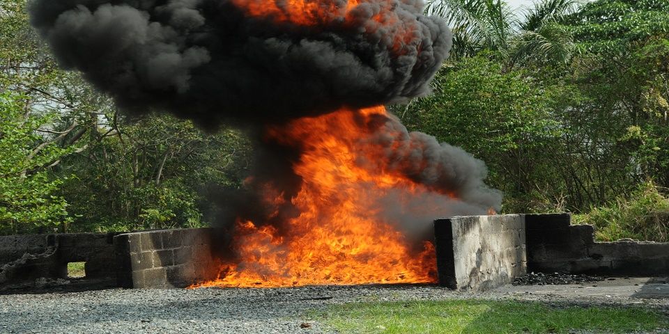 Incineran más de una tonelada de narcóticos en Chihuahua