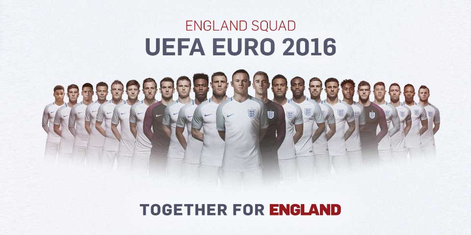 Pocas sorpresas en la lista de Inglaterra para la Euro