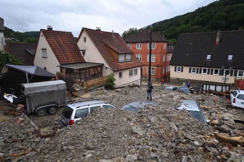 Galería: fuertes lluvias provocan inundaciones en Alemania - inindaciones-alemania-1