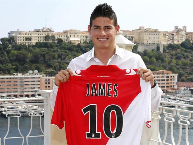 Los 10 jugadores Sub-21 más caros de la historia - james-rodriguez-monaco