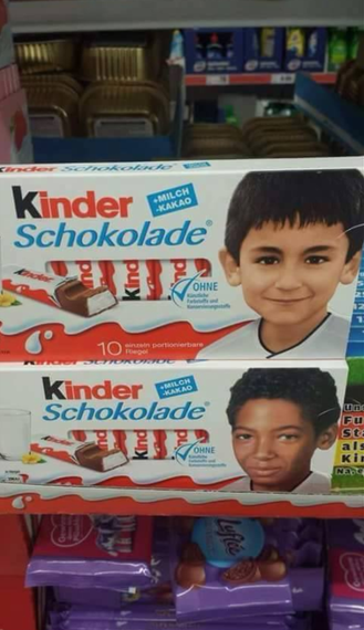 Causa polémica foto de futbolistas alemanes en chocolates - kinder-chocolate-alemania