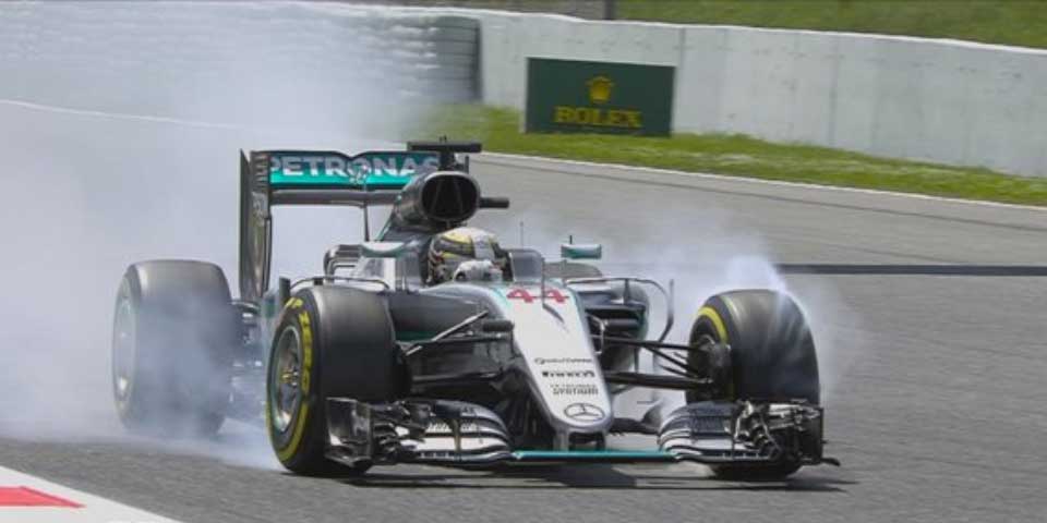 Hamilton se queda con la pole en Barcelona Hamilton se queda con la pole en Barcelona