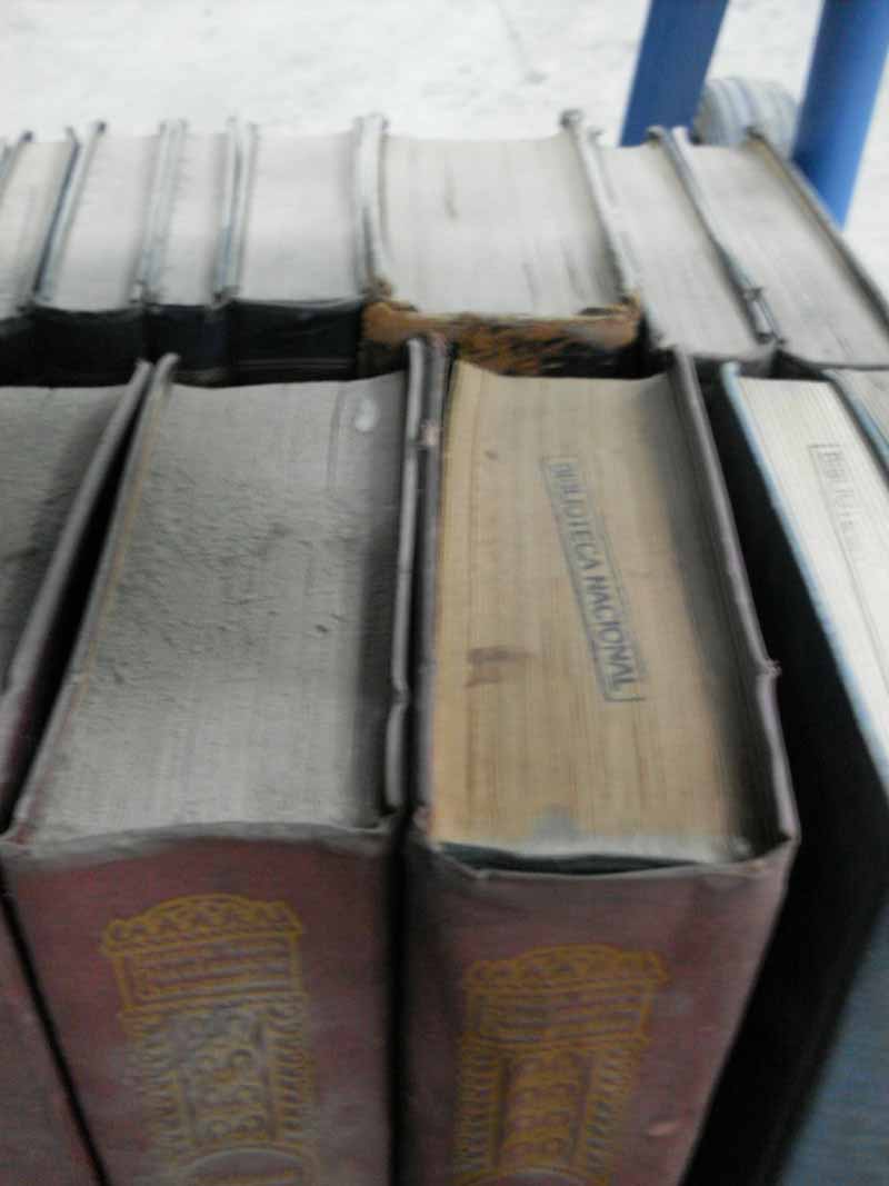 Consejos para limpiar los libros - libros-sucios3