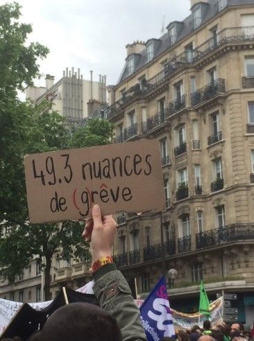 Manifestantes se enfrentaron contra policías en Francia por reforma laboral - manifestacion-paris-ppaolop1