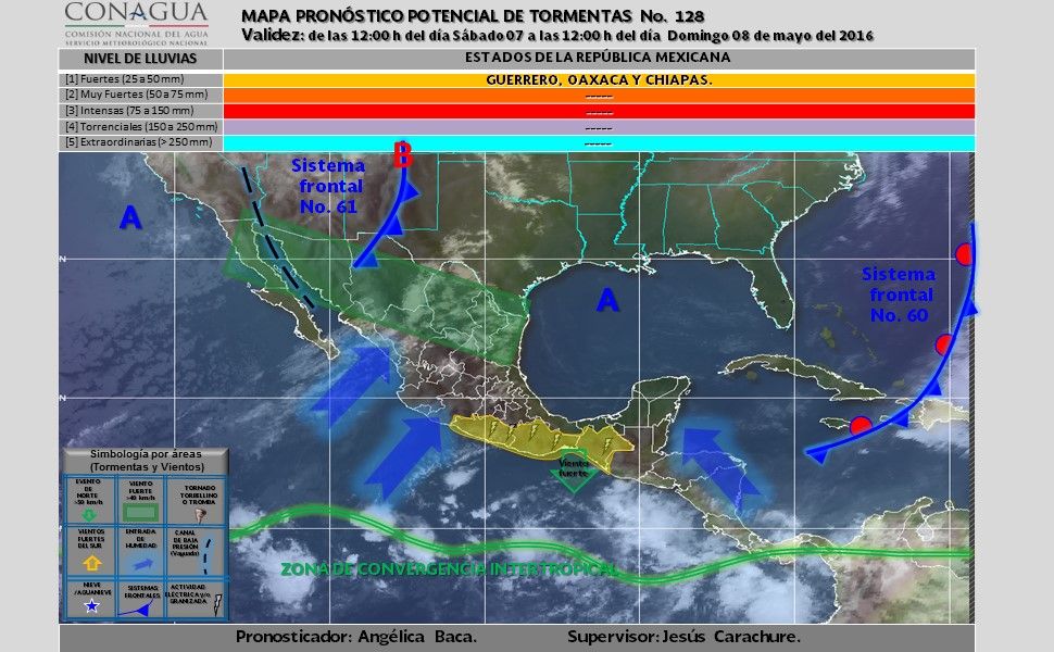 Prevén temperaturas extremadamente calurosas - map-tmt_07_mayo_2016_572e2279c807d