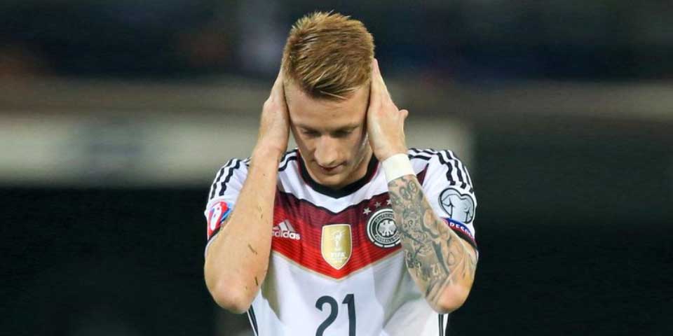 Alemania descarta a Marco Reus por lesión para la Euro