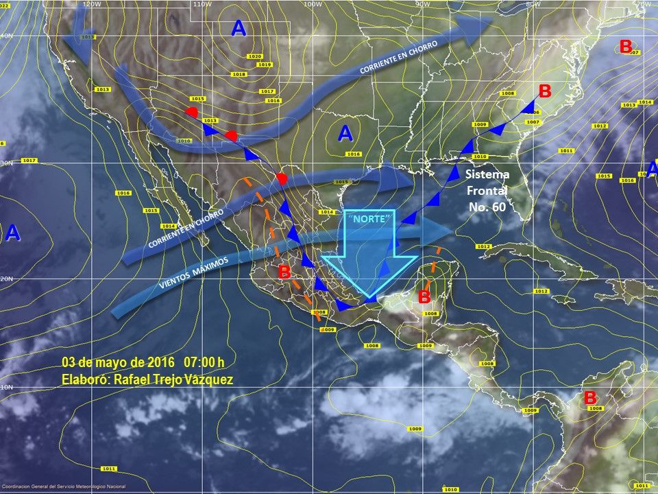Continuarán las lluvias en gran parte del país - mcs07c-3