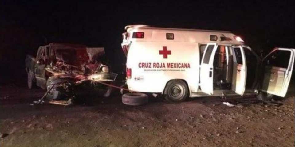 Camioneta arrolla a 39 peregrinos en Durango