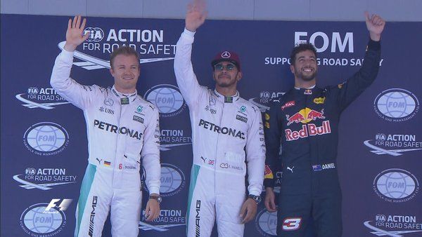 Hamilton se queda con la pole en Barcelona - podio-barcelona