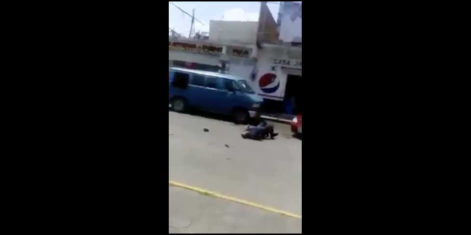 Video: conductor atropella a policía en Hidalgo
