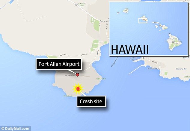 Mueren cinco tras accidente de avión en Hawaii - port-allen-airport-hawaii