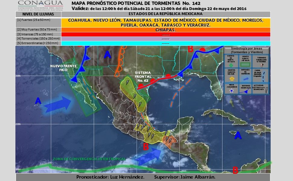 Continuarán lluvias, tormentas eléctricas y granizo - potencial_tormentas-2-2