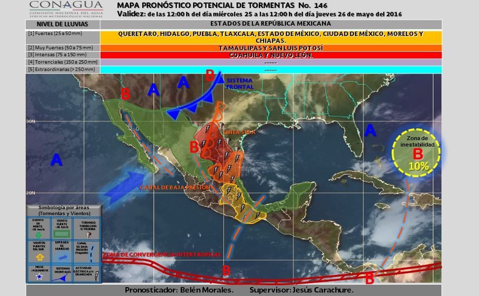 Prevén lluvias, tormentas eléctricas y granizadas - potencial_tormentas-8