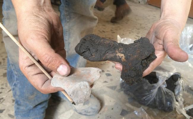 INAH analiza entierros prehispánicos en Xochimilco - restos-Internet