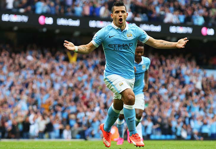 Los 20 futbolistas mejor pagados del mundo - sergio-aguero